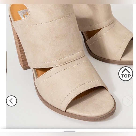 DV by Dolce Vita Brista Peep Toe Heels Size 9M New without Box - Picture 3 of 6